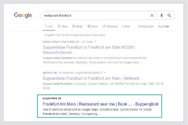 SELLWERK - SEO Suppenliebe 